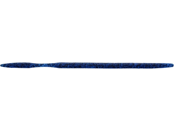 Picture of GSM OKI WORM FLOATER / BLUE W/ LARGE BLACK FLAKE (6 PACK) YAM-OKI-06-417