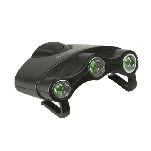 Picture of Orion Cyclops Orion Hat Clip Light Green LED CYC-HC1-G