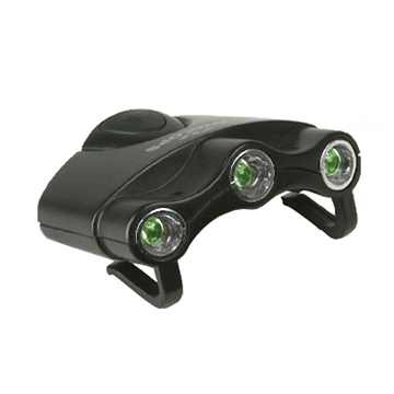 Picture of Orion Cyclops Orion Hat Clip Light Green LED CYC-HC1-G
