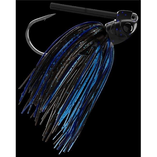 Picture of GSM PANDA (HEAVY COVER SWIM JIG) 1/2 OZ. / BLACK & BLUE BEL-BPJ12-101