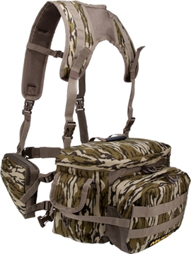 Picture of Muddy Pro Lumbar 500 Pack Mossy Oak Bottomland Polyester Zipper/Buckles Closure MUD-BPK-LMBR