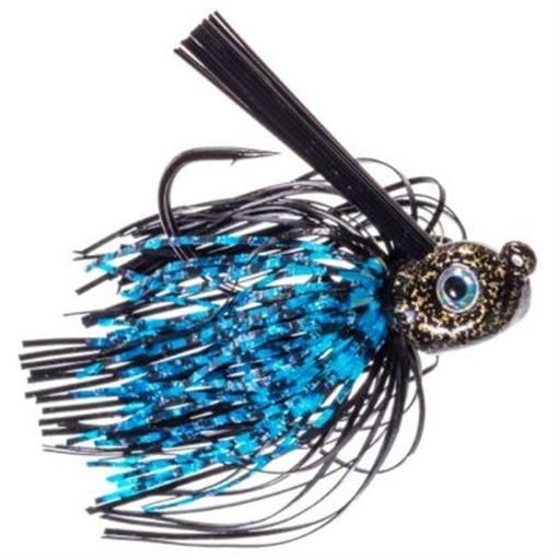 Picture of GSM OZ RUSS LANE BLACK BLUE PITCH N SKIP JIG BEL-RLJBB12
