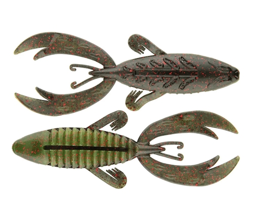 Picture of GSM ROJAS FIGHTING FROG / BLACK NEON/WATRMELON RED (5 PACK) BBB-5RFF-19