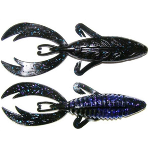 Picture of GSM ROJAS FIGHTING FROG BLACK BLUE FLAKE/SAPPHIRE LAM 5PK BBB-5RFF-09