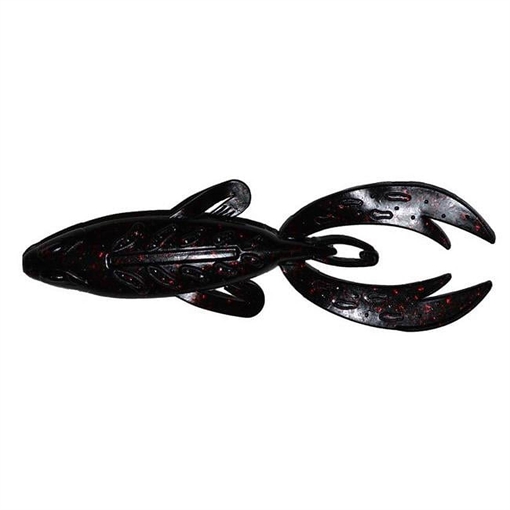 Picture of GSM ROJAS FIGHTING FROG BLACK NEON/WATERMELON RED FLAKE 25PK BBB-4RFF-19