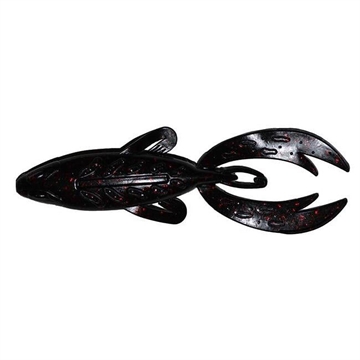 Picture of GSM ROJAS FIGHTING FROG BLACK NEON/WATERMELON RED FLAKE 25PK BBB-4RFF-19