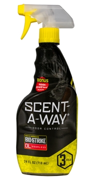 Picture of Hunters Specialties HS-SAW-100086 Scent-A-Way Bio-Strike Cover Scent Scent 24 oz Spray Bottle HS-SAW-100086 HS-100086