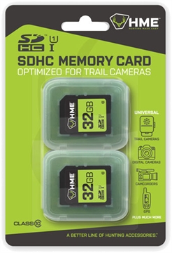 Picture of HME 32GB SDHC Memory Card 2/ct HME-32GB-2PK