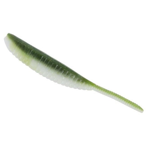 Picture of GSM SHAD SHAPE WORM / WATERMELON W/ CREAM LAMINATE (10 PACK) YAM-68JR-10-901