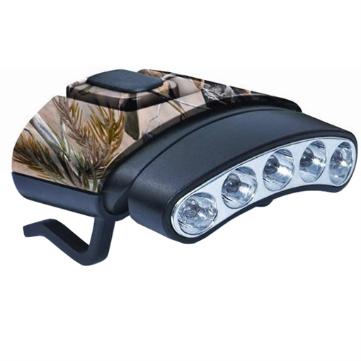 Picture of Cyclops Orion Tilt 30 Lumens Green/White LED Bulb Camo Clip-On CYCHCDTWGN