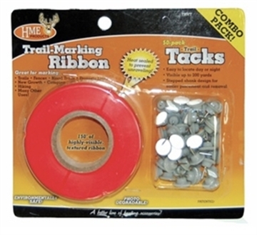Picture of GSM TRAIL MARKING TAPE & TACKS 50PK HME-TRWT