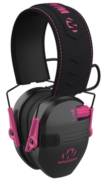 Picture of GSM WALKERS RAZOR COMPACT ELECTRONIC YOUTH/WOMENS MUFF BLK W PINK ( 4 PER CASE ) 198954016090 -