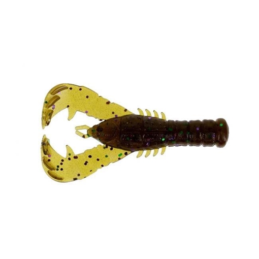 Picture of GSM YAMA CRAW / LARGE GREEN PURPLE (8 PACK) YAM-CRAW3-08-301