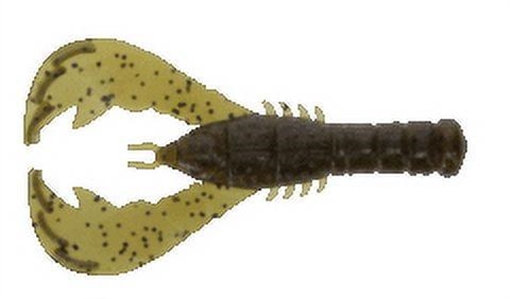 Picture of GSM YAMA CRAW / GREEN PUMPKIN/BLACK FLAKE (6 PACK) YAM-CRAW4-297