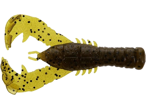 Picture of GSM YAMA CRAW / GREEN PUMPKIN/BLACK FLAKE (8 PACK) YAM-CRAW3-08-297