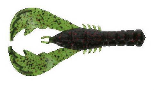 Picture of GSM YAMA CRAW / WATERMELON/BLACK & RED (6 PACK) YAM-CRAW4-208