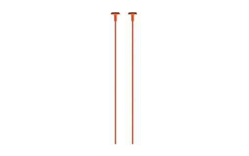 Picture of Gun Storage Solutions Rifle Rods, Fit .17 Caliber and Larger, 14" Length, Orange, 2 Pack RR17CAL-OR
