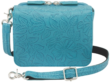 Picture of GTM GTM-15TLD/BLUE CROSSBODY COWHIDE TURQ GTM15TLDBLUE