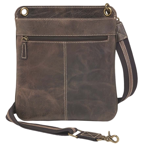 Picture of GTM GTM-CZY/01 CROSSBODY FLAT SAC BRN GTMCZY01