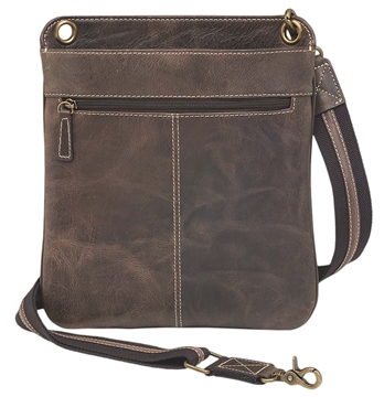 Picture of GTM GTM-CZY/01 CROSSBODY FLAT SAC BRN GTMCZY01