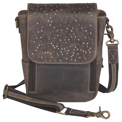 Picture of GTM GTM-CZY/80 XBODY SATCHEL BRN GTMCZY80
