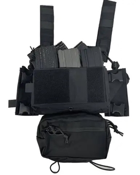 Picture of GUARD DOG BODY ARMOR LIGHTWEIGHT RECCE RIG BLACK RECCE-RIG