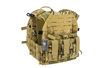 Picture of GUARD DOG BODY ARMOR CERBERUS PLATE CARRIER MULTICAM ADJUSTABLE WITH MULTIPLE POUCHES CERBERUS-MC