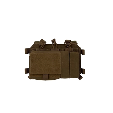 Picture of Guard Dog Placard Attachment for Plate Carriers FDE PLACARD-FDE