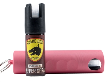 Picture of Guard Dog PSGDHHOC181PK Harm & Hammer OC Pepper 0.50 oz Pink Includes Steel-Point Striker PSGDHHPK