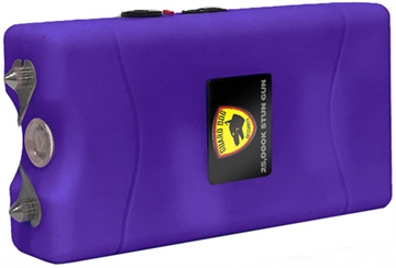 Picture of GUARD DOG DISABLER STUN GUN W/ LED LIGHT RECHARGEABLE PURP SG-GDDHVPR