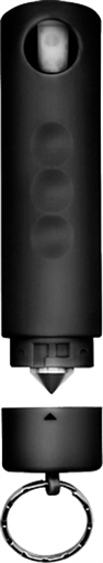 Picture of GUARD DOG HARM & HAMMER PEPPER SPRAY & ESCAPE HAMMER BLACK PSGDHHXX