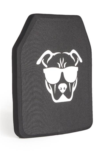 Picture of GUARD DOG LEVEL IIIA ULTRALIGHT 10x12 CERAMIC SNGL PLTE (36568) UHMWPE-IIIA-PLATE IIIA-UHMWPE