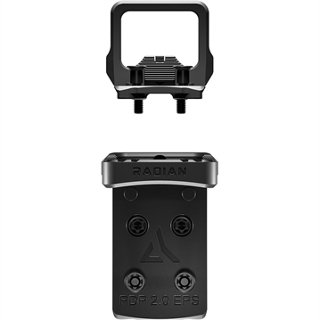 Picture of Radian Weapons Guardian, Holosun 407/507 Optic Guard Mount, For Walther PDP 2.0, Anodized Finish, Black H0013