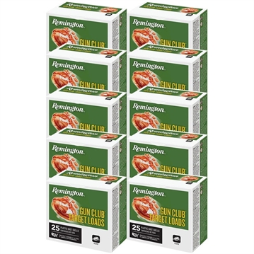 Picture of GUN CLUB LITE TARGET AMMO 12 GAUGE 2-3/4'' 1-1/8 OZ #9 SHOT 105054047 -