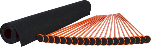 Picture of GSS MEDIUM RIFLE ROD KIT 20ORG RIFLE RODS .22 CAL 19"X30" RR20SKOR