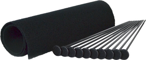 Picture of GSS SMALL RIFLE ROD KIT 10 BLK RIFLE RODS .22 CAL 19"X15" RR10SKBL