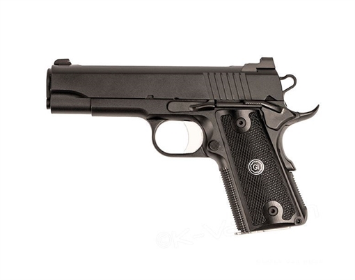 Picture of Guncrafter Industries 1911 No Name Concealed Carry Officers 9mm Melonite Semi-Automatic 8 Round Pistol GCI-CCO-9MM-FCB-FCSS-MELONITE