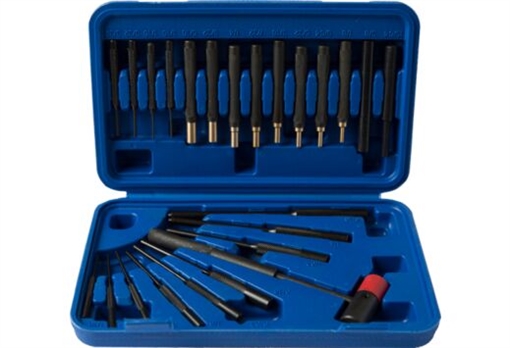 Picture of Dac Tech Gunmaster Brass & Steel Drive Pin and Roll Punch Set - 24 pc GMPUNCH24
