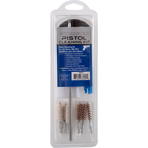 Picture of DAC Gunmaster Universal Pistol Cleaning Kit, 14 Piece, Comes in Reusable Clamshell 38257