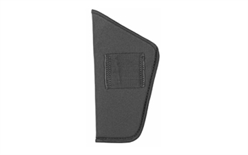 Picture of Uncle Mike's GunMate Holster IWB Size 12 Black Tri-Laminate Belt Clip Fits Large Frame Pistol Fits 4-5" Barrel Ambidextrous C 21312
