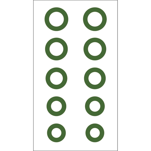 Picture of Gunstar Chubby Circle Reticle Set Green UPN1402723