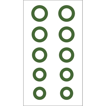 Picture of Gunstar Chubby Circle Reticle Set Green UPN1402723