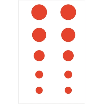 Show details for Gunstar Colossal Dots Set Orange UPN1402727 Picture of Gunstar Colossal Dots Set Orange UPN1402727