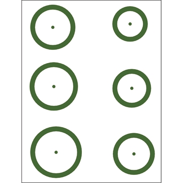 Picture of Gunstar Magnum Target Reticle Set Green UPN1402703