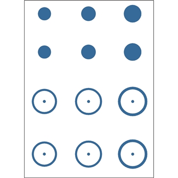 Show details for Gunstar Pro Series Mongo Reticle Set Blue UPN1402747 Picture of Gunstar Pro Series Mongo Reticle Set Blue UPN1402747