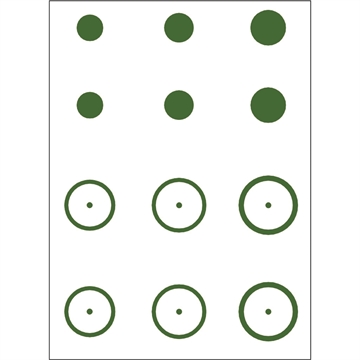Show details for Gunstar Pro Series Mongo Reticle Set Green UPN1402745 Picture of Gunstar Pro Series Mongo Reticle Set Green UPN1402745