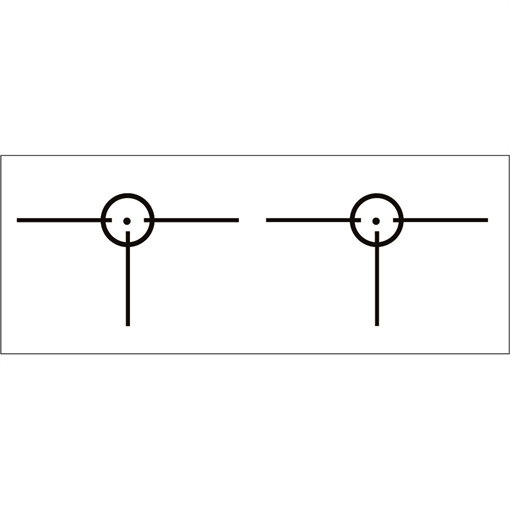 Picture of Gunstar Tactical 3D 1 Reticle Black UPN1402713