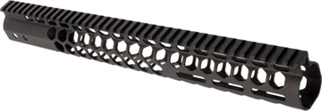 Picture of GUNTEC AIR LITE HANDGUARD 15" HONEYCOMB M-LOK BLACK GT-15HC-AL-MLK