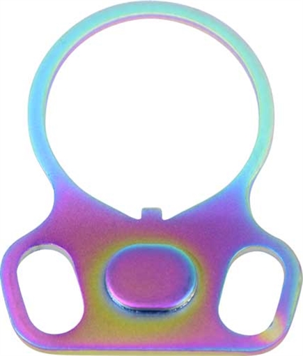 Picture of GUNTEC AR15 AMBI SINGLE POINT SLING ADAPTER RAINBOW PVD DOUBLEEGGMRPVD