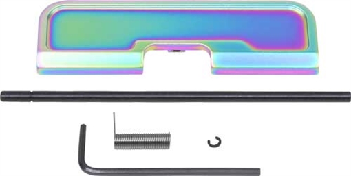 Picture of GUNTEC AR15 EJECTION PORT DUST COVER GEN 3 RAINBOW PVD COATED 223GATEG3MRPVD